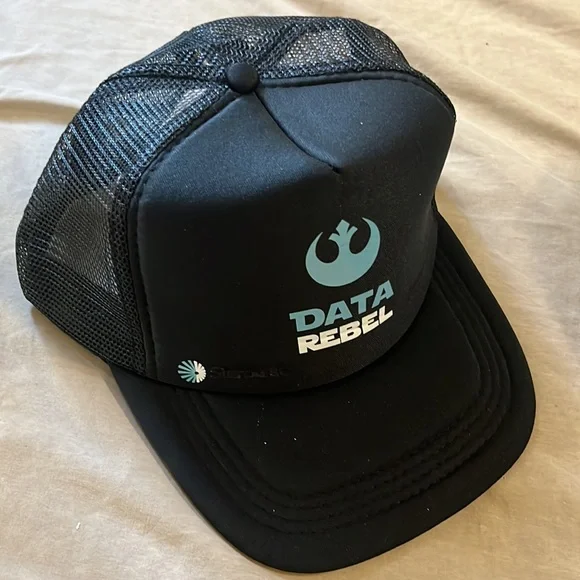 Star Wars BOTH New Data Rebel T-Shirt L & Cap Hat - Picture 4 of 12